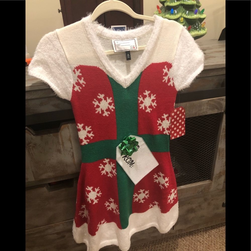 With Love Derek Christmas Present Dress